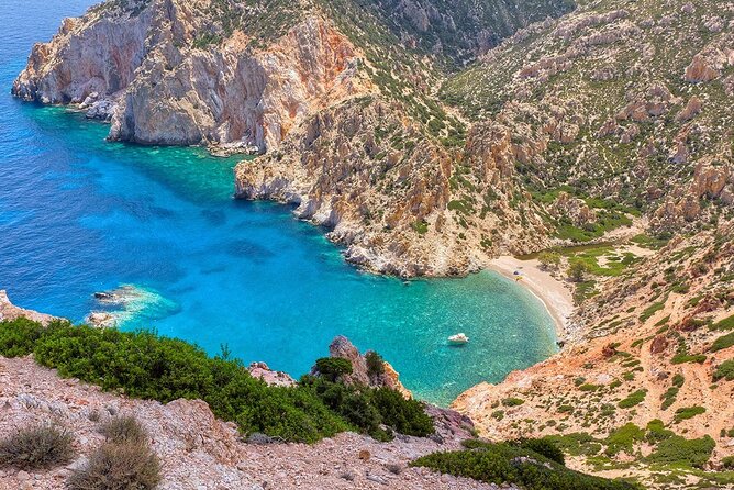 Private Milos Tour Islands of Colours- Luxury Boat Rental - Exploring the Islands of Colours