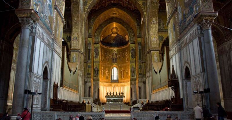 Private Monreale Cathedral and Cloister, Ceramic Lab Tour - Monreale Cathedral and Mosaics