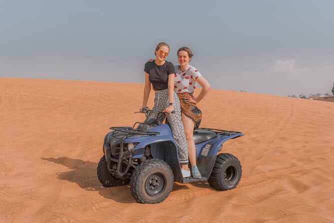 Private Morning Desert Excursion, Quadbike Sandboard & Camel Ride - Pickup and Transportation