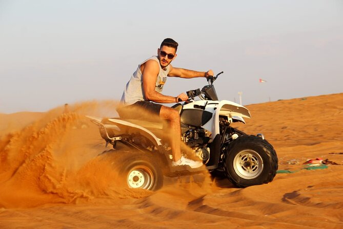 Private Morning Desert Excursion, Quadbike Sandboard & Camel Ride - Included Amenities