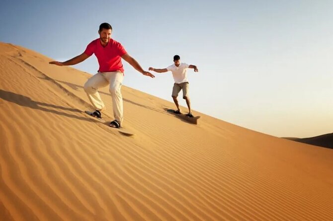 Private Morning Dessert Safari Tour With Sand Boarding and Dune Bashing - Rated 5.0 by Reviewers