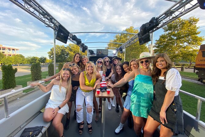 Private Nashville Open-Air Party Bus Tour W/ DJ & Bartender 21+ - Booking and Cancellation Policy