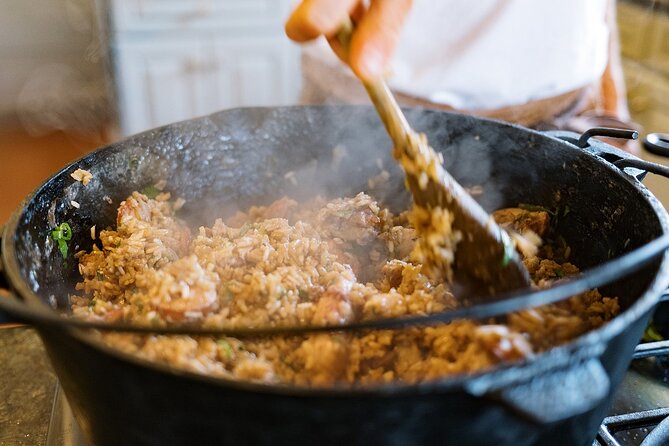 Private New Orleans Cajun Cooking Class With a Local Courtland - Savoring the Cajun-Inspired Menu