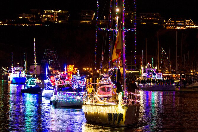 Private Newport Harbor Christmas Boat Parade Cruise From Baywatch Boat Charters - Key Points