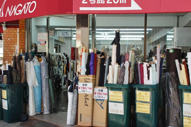 Private Nippori Fabric Town Walking Tour - Guided Shopping Assistance