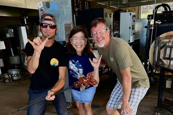 Private One Piece Glassblowing Lesson for 1 or 2 People - Booking Information