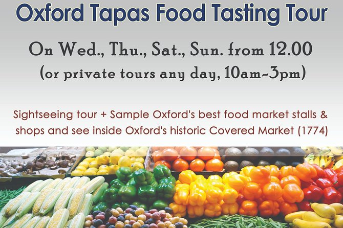 PRIVATE Oxford Food Tasting and Sightseeing Tour - Meeting and Pickup Information