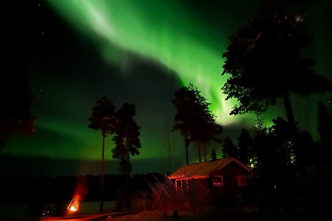 Private Party Aurora Adventure by Car and Snow Scooters - Key Points