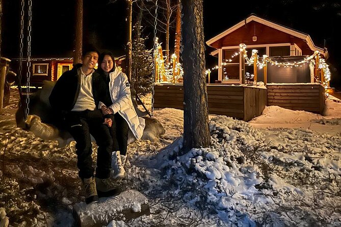 Private Party Aurora Adventure by Car and Snow Scooters - Preparing for the Adventure