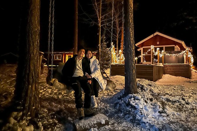 PRIVATE Party Northern Lights Tour Snow Scooters - Snowy Scooter Adventures