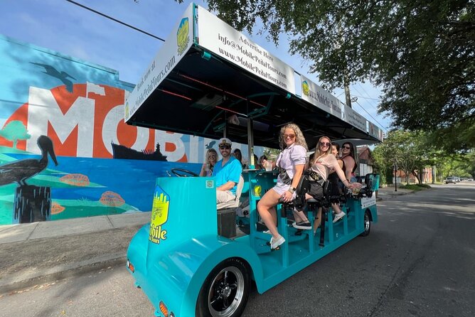 Private Pedal Party Bike Tour Through Historic Downtown Mobile - Pedal Party Experience