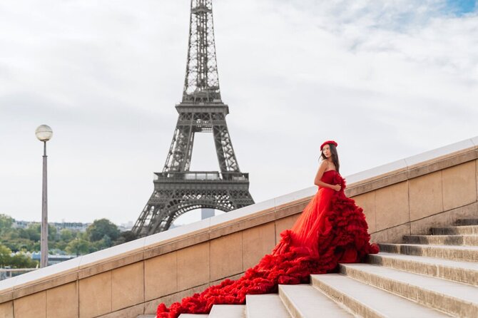 Private Photoshoot Experience of Eiffel Tower in Princess Dress - Key Points