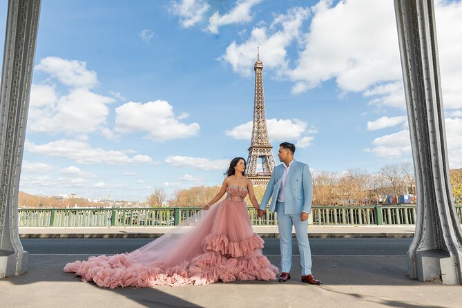 Private Photoshoot Experience of Eiffel Tower in Princess Dress - Photography Session Details
