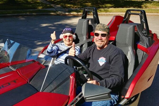 Private Polaris Slingshot Guided Tour - Slingshot Rental Details