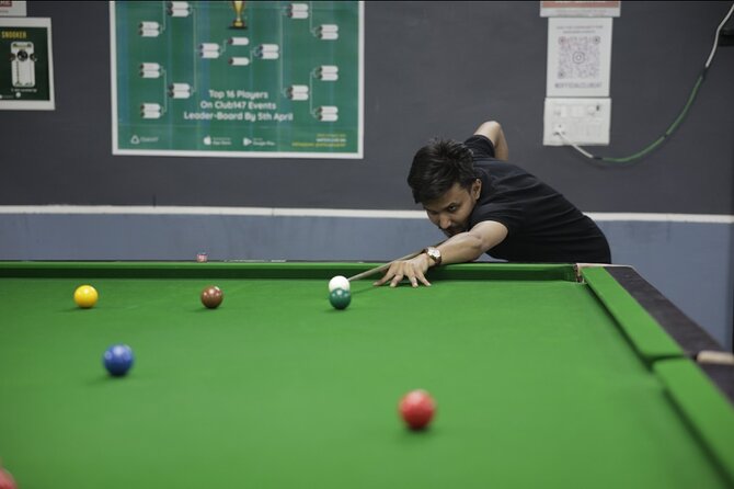 Private Pool & Snooker Class in The Statue Circle of Jaipur India - Key Points