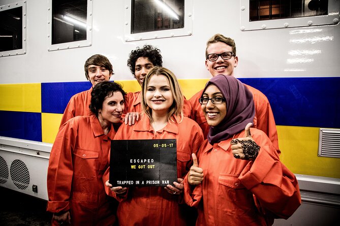 Private Prison Van Escape Game - London Immersive Experience - Accessibility and Recommendations