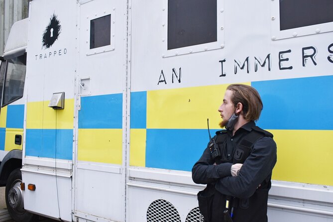 Private Prison Van Escape Game - London Immersive Experience - Immersive Escape Experience