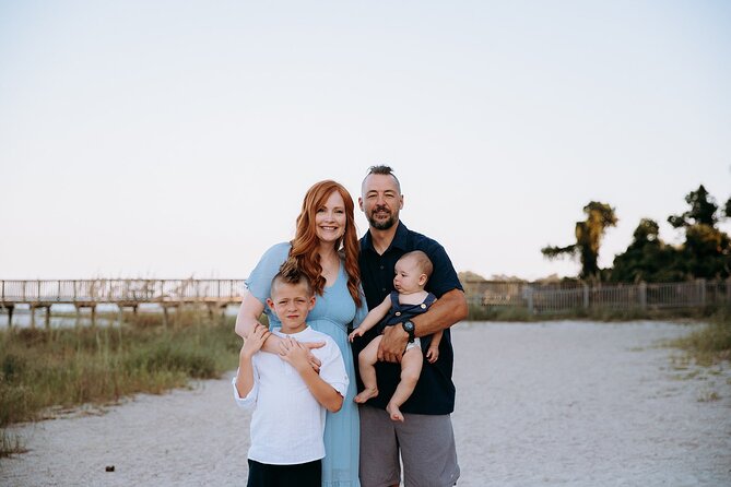 Private Professional Holiday Photoshoot in Hilton Head Island - Scenic Backdrops at Harbor Town Lighthouse