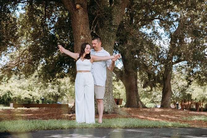 Private Professional Vacation Photoshoot in Ocala - Preparing for the Photoshoot