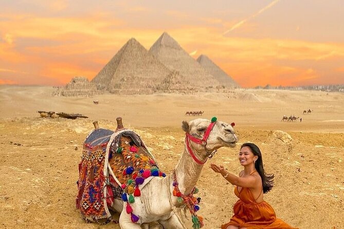 Private Pyramids and Sphinx Day-Tour Including Camel Ride - Sunset in the Desert