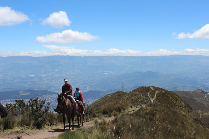 Private Quito City Tour With Teleférico and Horse Ride in Pichincha Volcano - Flexible Cancellation Policy