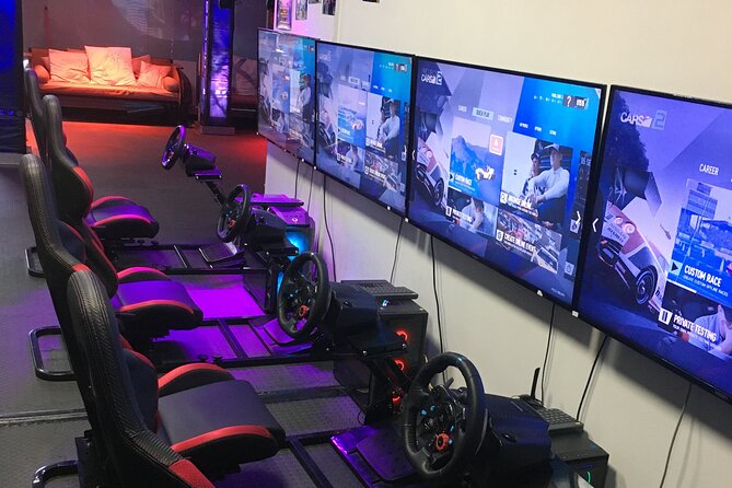 Private Racecar Driving Simulator in Thrillzone Queenstown - Photo Opportunities