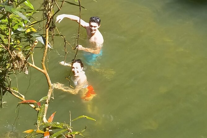 Private Rainforest Natural Water Slide and Beach Combo - Exploring the Rainforest