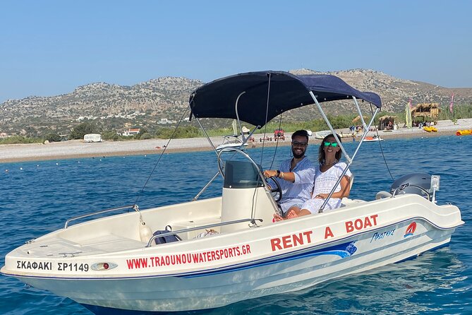 Private Rent a Boat Without License - Whats Included Onboard