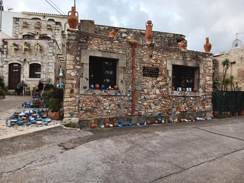 Private Rethymno Oil & Honey Tasting, Pottery at Margarites - Olive Groves and Oil Production