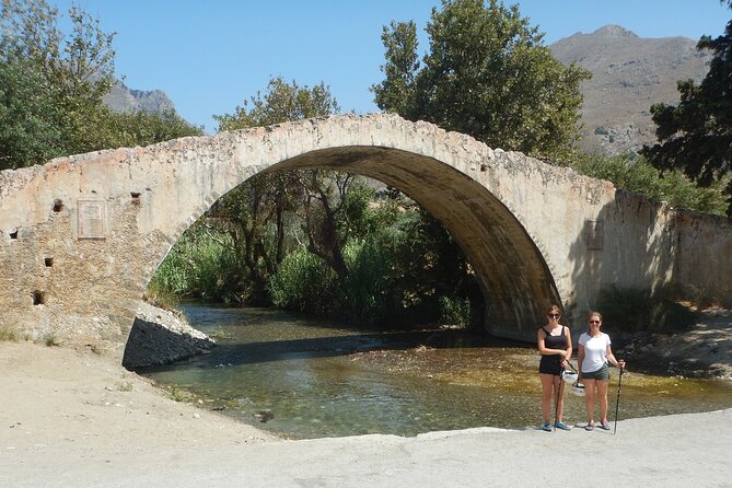 Private River Trekking and Gorge Walking Adventure in Crete - Visiting the Venetian Bridge