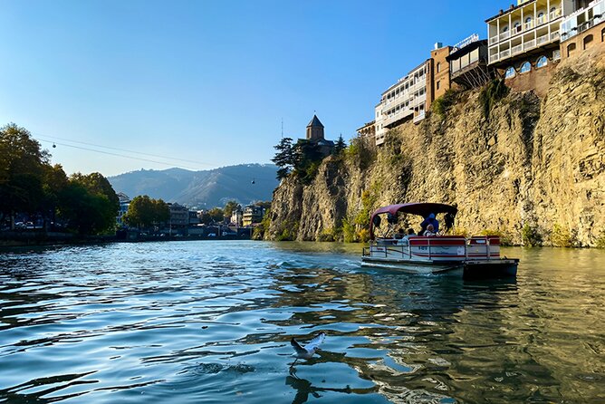 Private Riverboat Tour in Tbilisi and Mtskheta With Wine Stories - Key Points