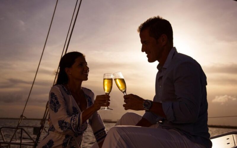 Private Romantic Sailing Sunset Experience - Canapés and Open Bar