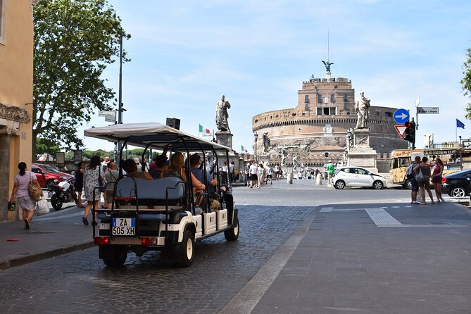 Private Rome Golf Cart Tour With Guided Tour Inside Colosseum - Tour Highlights