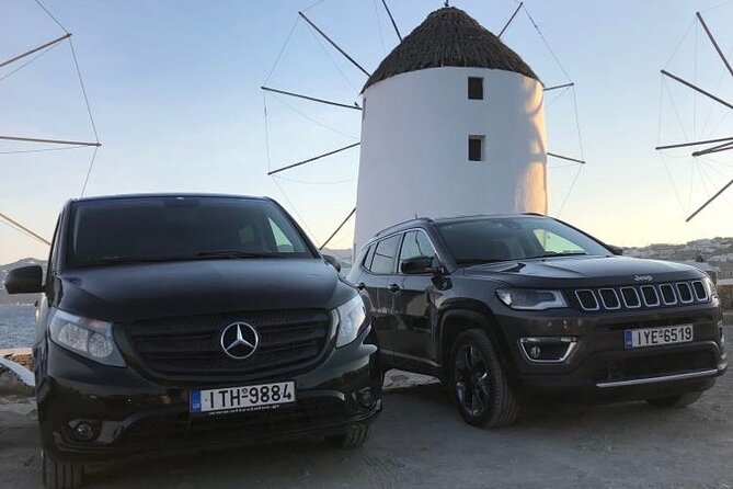 Private Roundtrip Transfer in Mykonos - Pickup and Drop-off Points