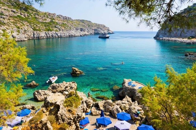 Private Sailing Cruise to Anthony Quinn Bay, Ladiko & Afandou Bay! - Meeting and Pickup