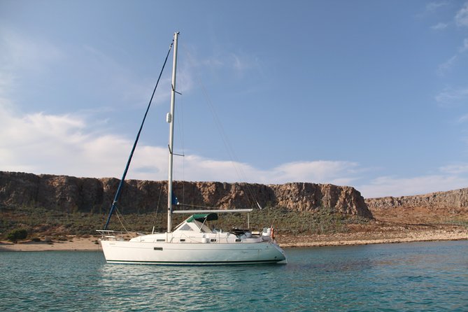 Private Sailing Cruises to Balos Lagoon and Gramvousa With Meal. - Departure Information