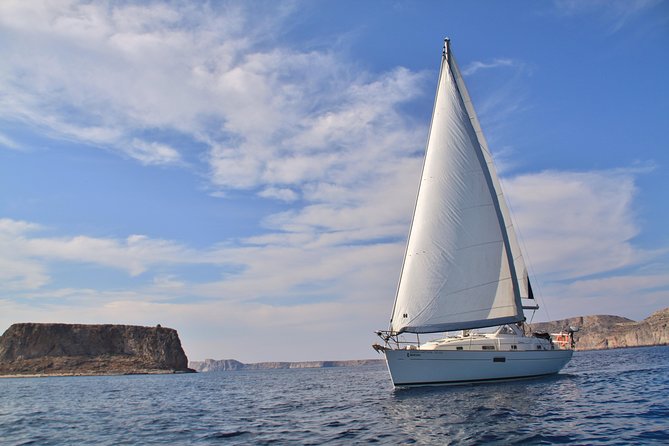 Private Sailing Cruises to Balos Lagoon and Gramvousa With Meal. - Amenities on Board