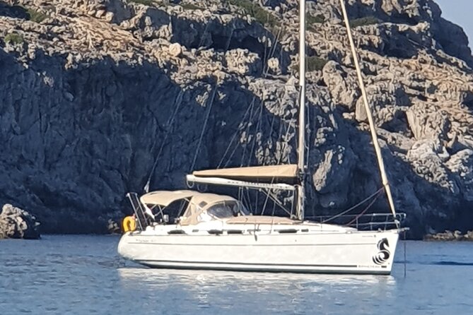 Private Sailing Trip to Kallithea Thermes Bay and Antony Quinn Bay. - Included in the Package