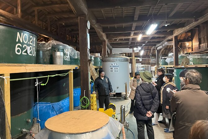 Private Sake Brewery Tour and Shinran Temple Visit - Sake Brewery Highlights