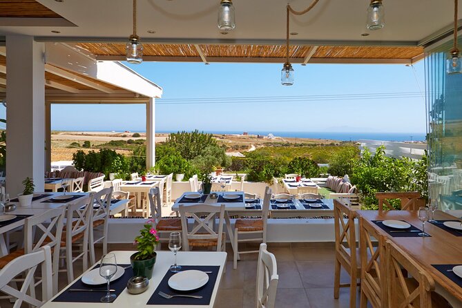 Private Santorini Island Tour With Winery Lunch - Winery Lunch Experience