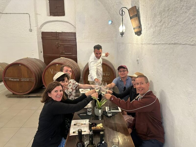 Private Santorini Tour: 3 Wineries 15 Wines and Lunch 4hour - Itinerary