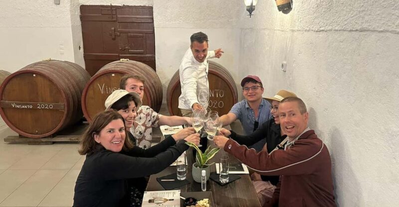 Private Santorini Tour: 3 Wineries 15 Wines and Lunch 4hour - Inclusions