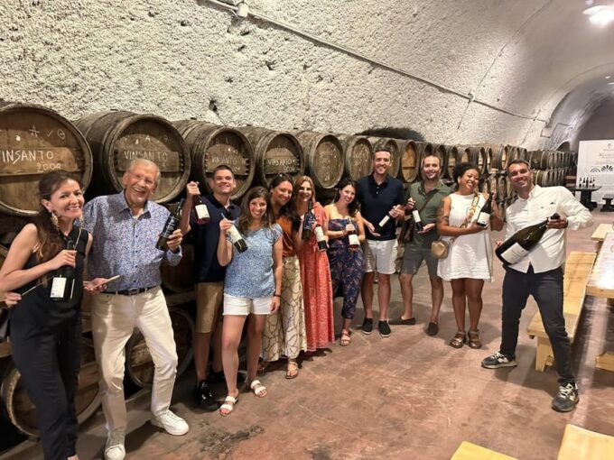 Private Santorini Tour: 3 Wineries 15 Wines and Lunch 4hour - Winery 1: Venetsanos