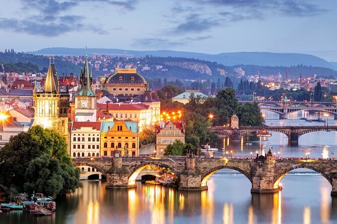 Private Scenic Evening Walking Tour in Prague - Pragues Scenic Nightscape