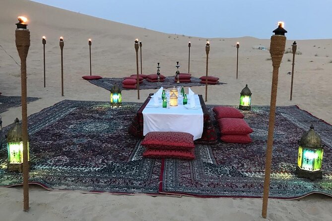 Private Setup, Falcon Photo , Dinner, Sunset in Middle of Desert - Pricing and Booking