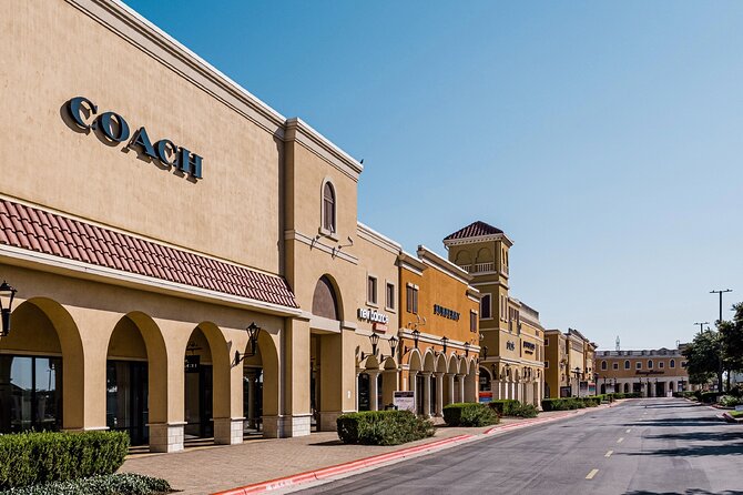 Private Shopping Tour From Austin to San Marcos Premium Outlets - Key Points