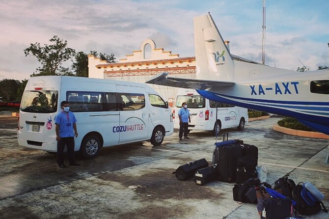 Private Shuttle From Inside Cozumel Airport to Hotels in Cozumel - Booking and Pickup Process