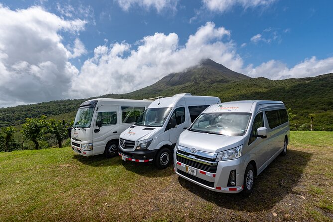 Private Shuttle From San José Intl Airport to La Fortuna - Pickup and Drop-off Locations