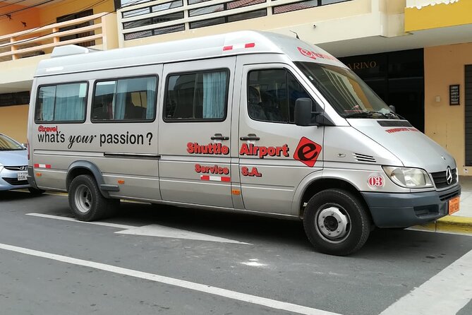 Private Shuttle Guayaquil to Montañita or Montañita to Guayaquil - (One Way) - Key Points
