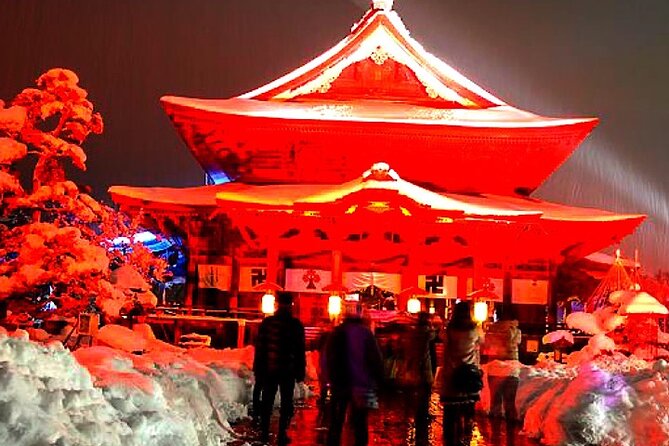 Private Snow Monkeys Park Zenkoji Temple Full Day Trip With Guide - Jigokudani Monkey Park
